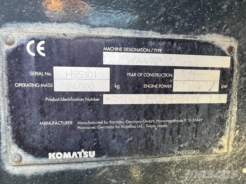 Komatsu WA 470-8 Hjullastare