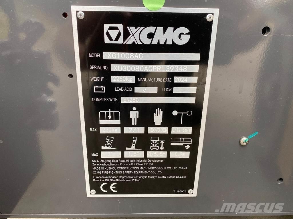 XCMG XG1008AC Övriga personliftar