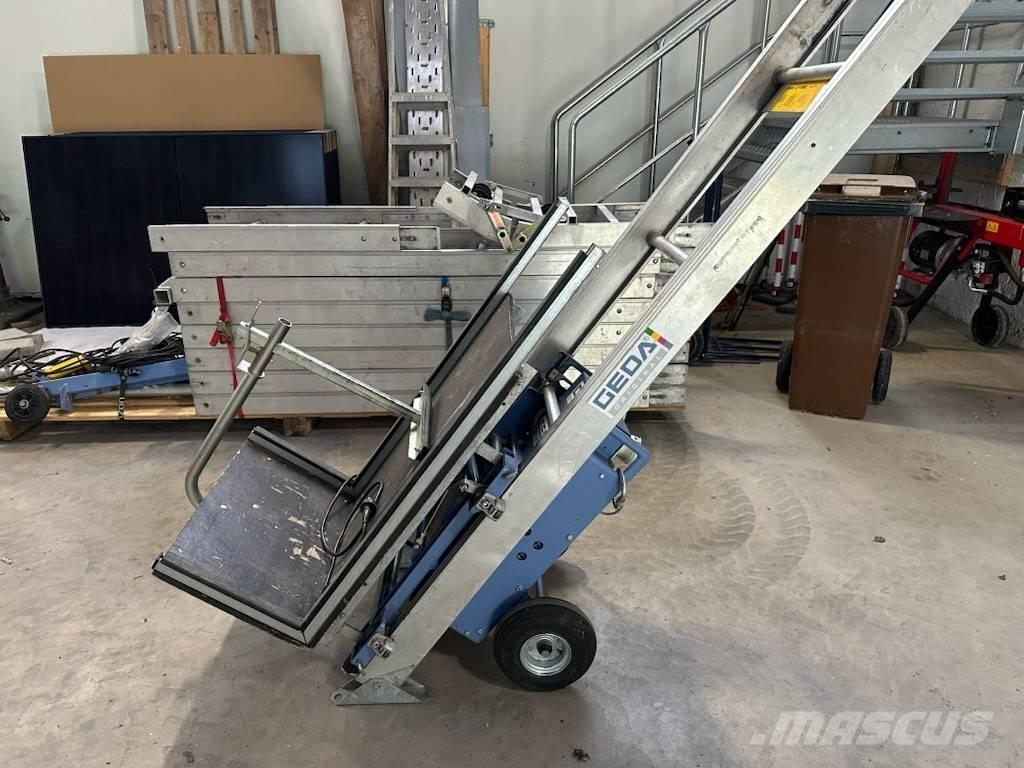 Geda Comfort 250 Lyftblock, vinschar och materialhissar