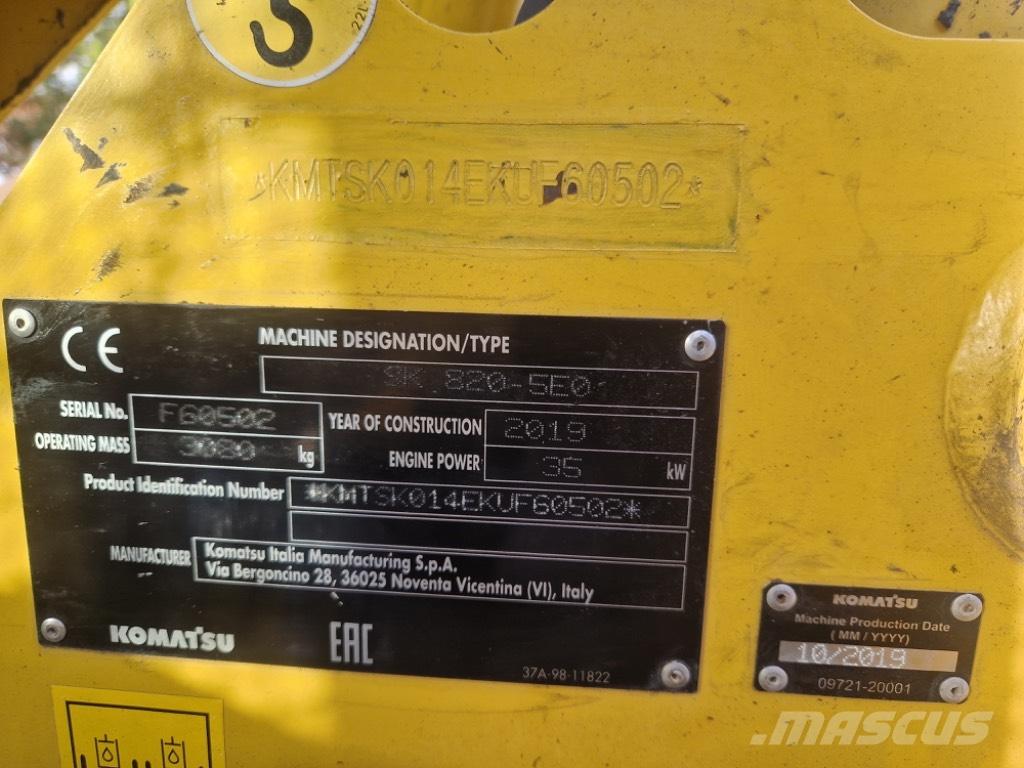 Komatsu SK 820-5 Kompaktlastare