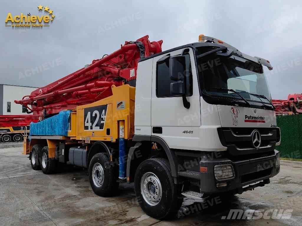 Putzmeister M 42 Lastbilar med betongpump