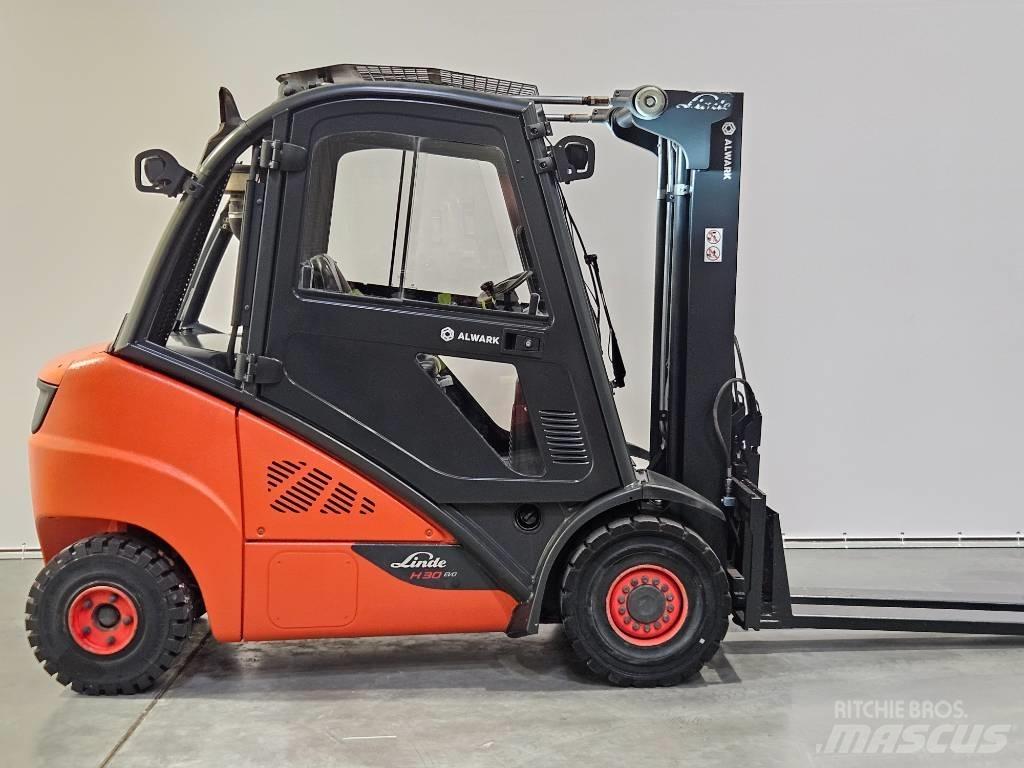 Linde H30D Dieselmotviktstruckar