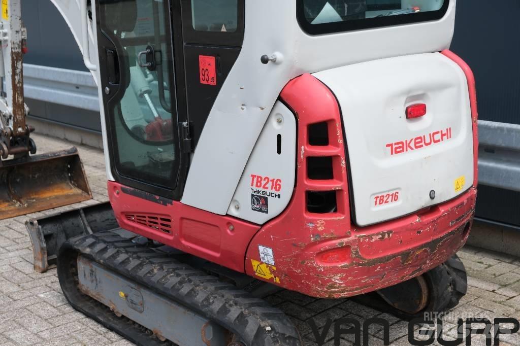 Takeuchi TB216 | 2018 Minigrävare < 7t