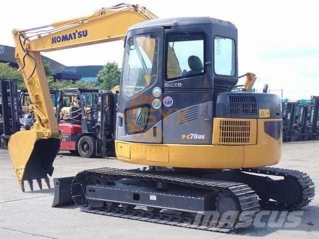 Komatsu PC 78 US Midigrävmaskiner 7t - 12t