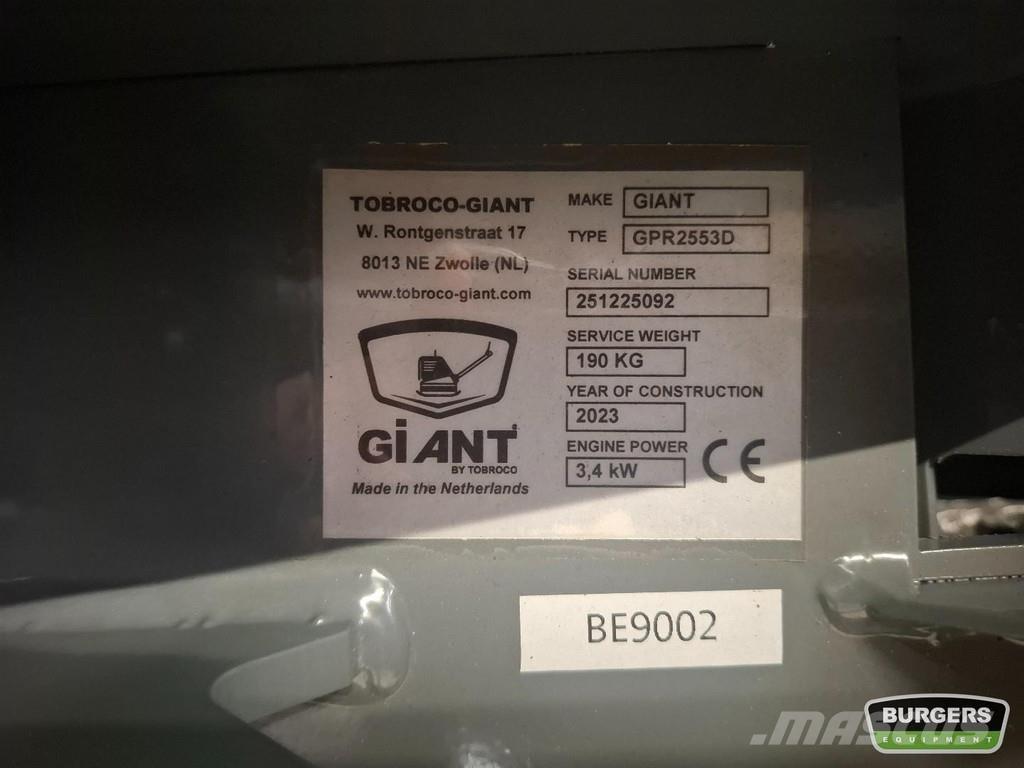 GiANT GPR2553D NEW Markvibratorer