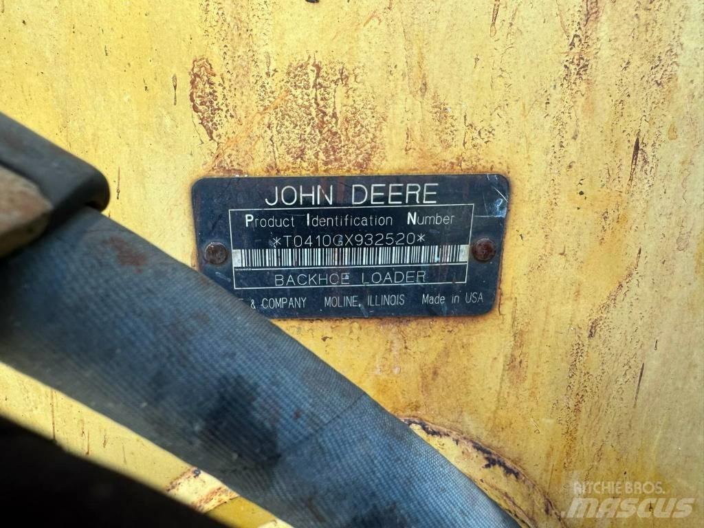 DEERE 410G Grävlastare