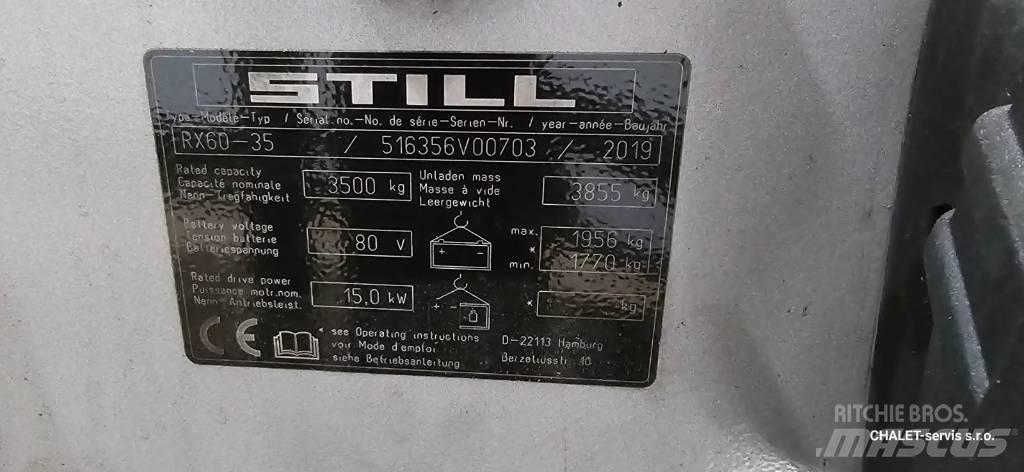 Still RX 60-35 Elmotviktstruckar