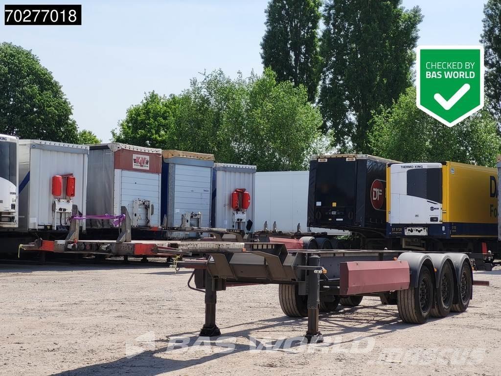Van Hool 3 axles Containertrailer