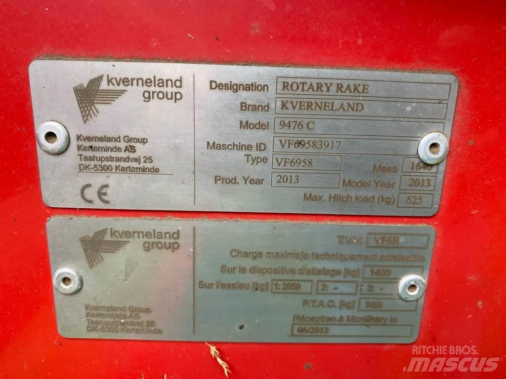 Kverneland 9476C Strängläggare