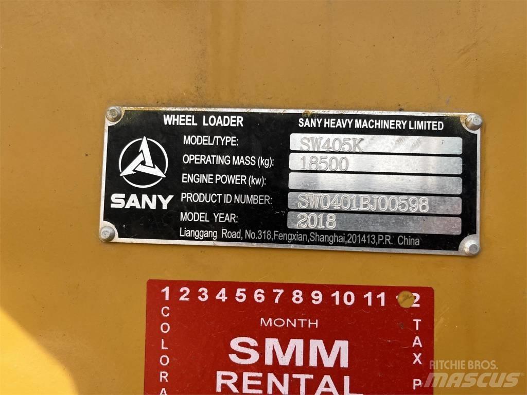 Sany SW405K Hjullastare