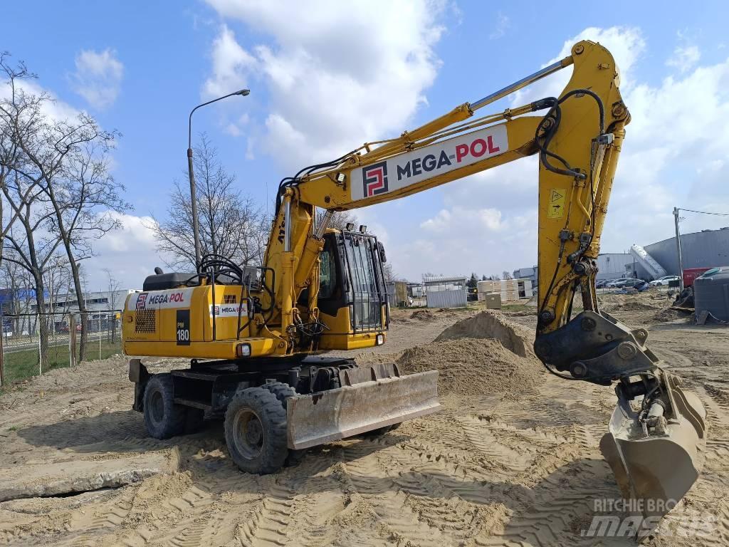 Komatsu PW180-7E0 Hjulgrävare