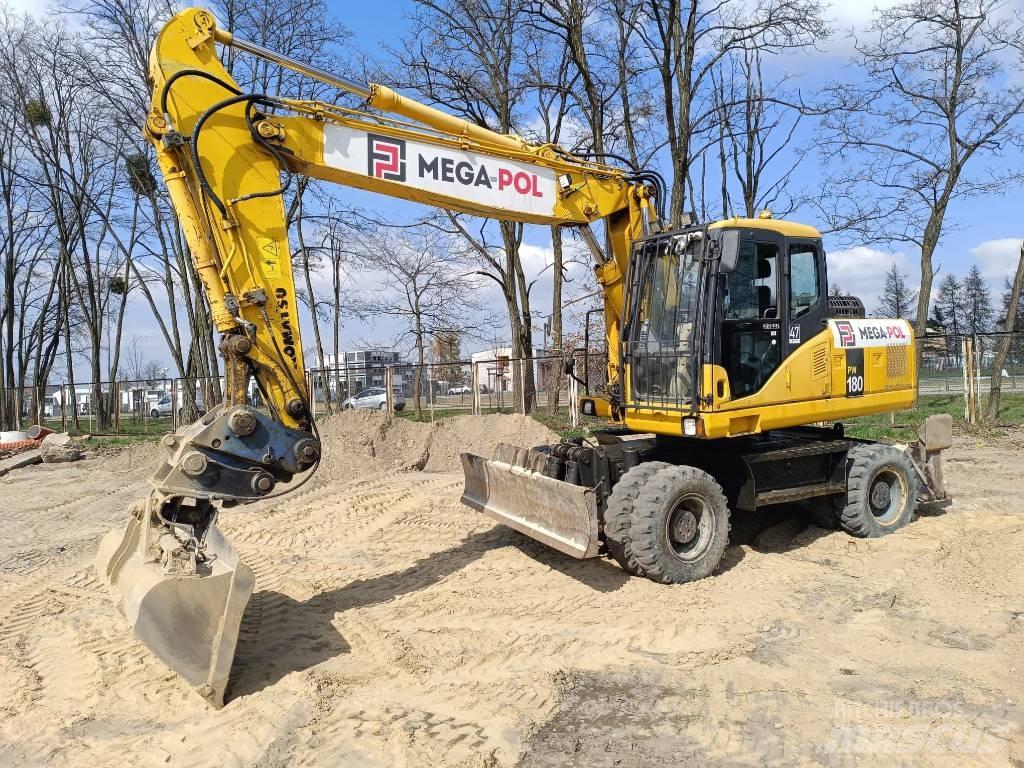 Komatsu PW180-7E0 Hjulgrävare