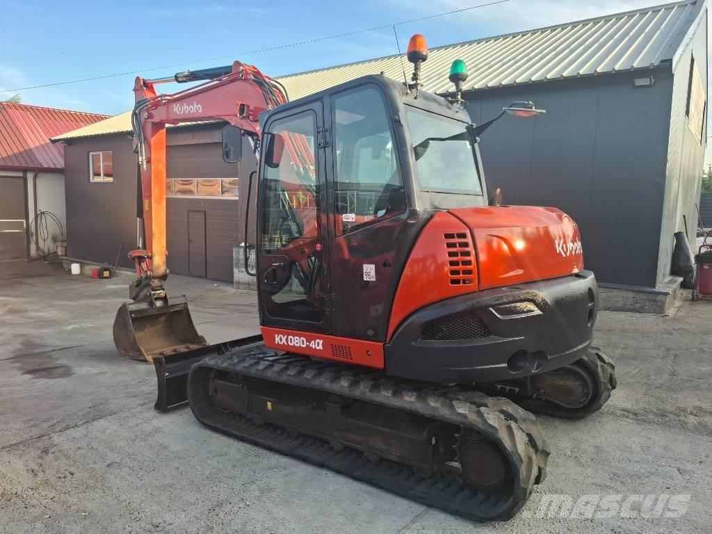 Kubota Kx 0-80-4 Midigrävmaskiner 7t - 12t