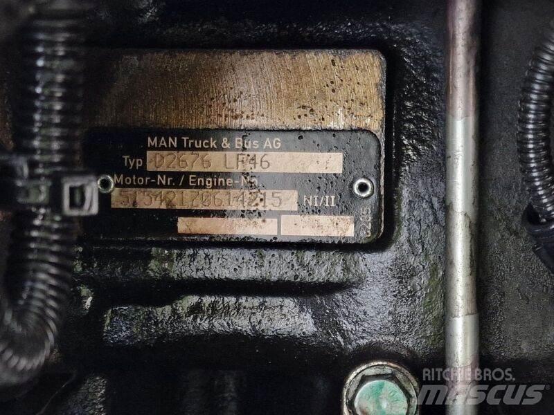 MAN D2676 LF46 Motorer