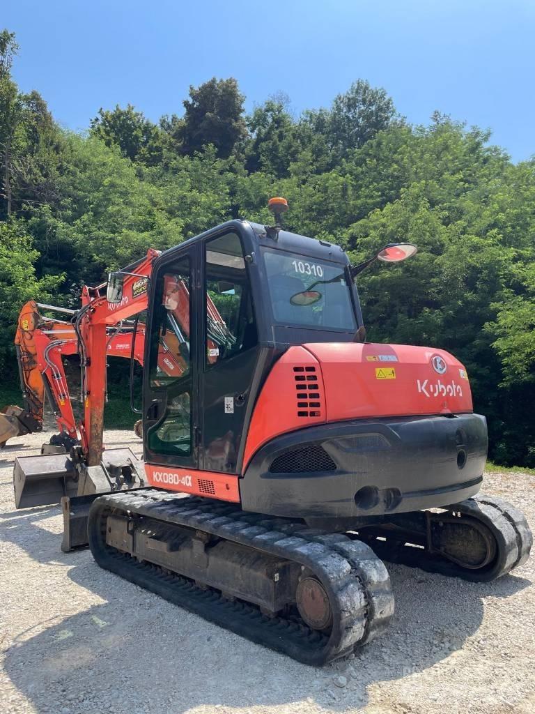Kubota KX 080-4 Midigrävmaskiner 7t - 12t