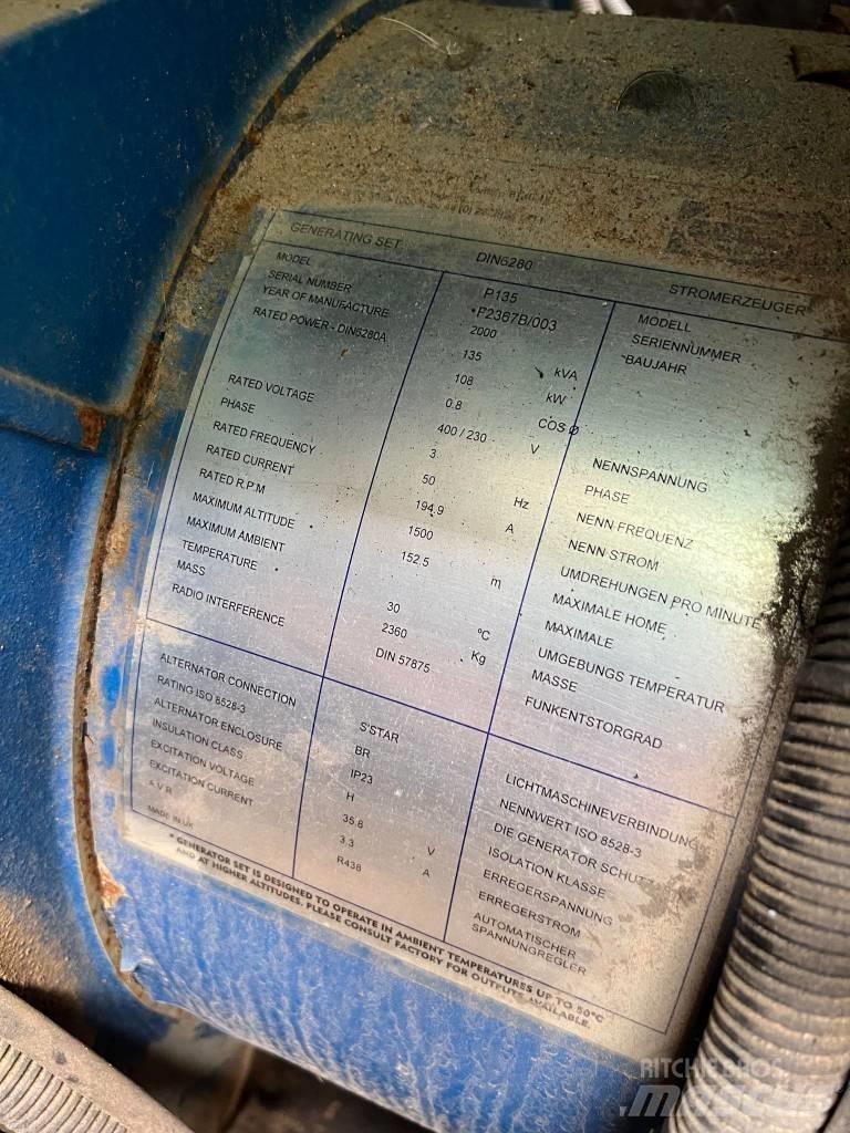 FG Wilson P 135 Dieselgeneratorer