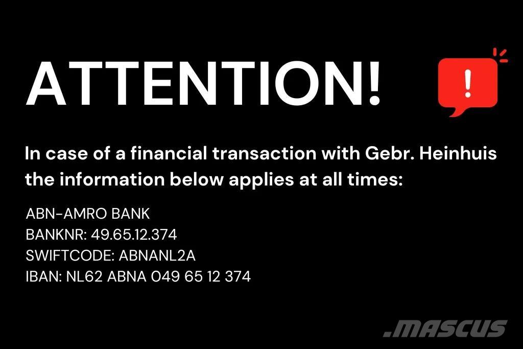 Nooteboom Lowbed Låg lastande semi trailer