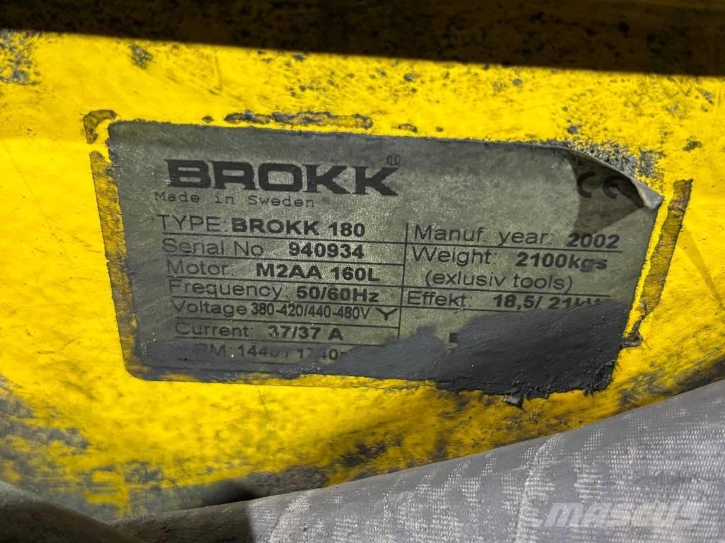 Brokk 180 Rivningsgrävare