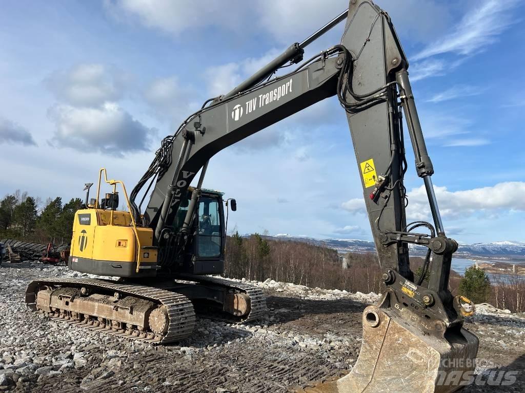 Volvo ECR235DL Bandgrävare