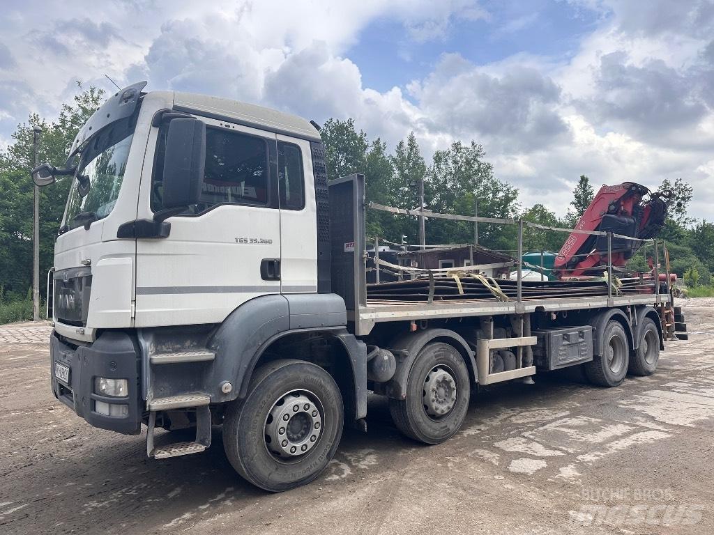 MAN TGS 35.360 8x4 Kranbilar