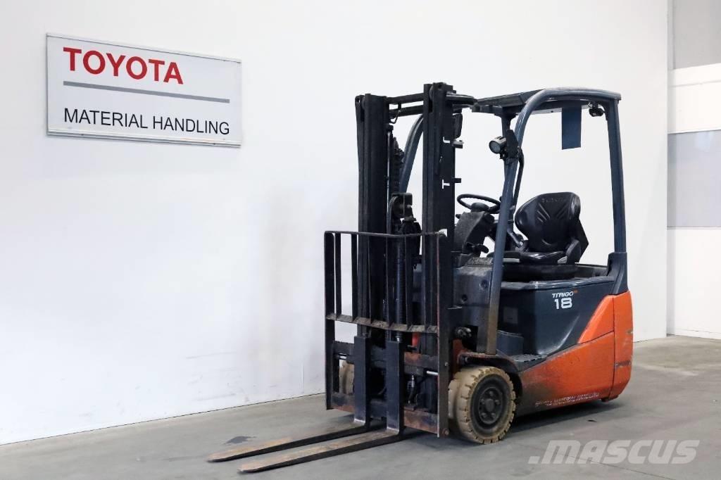 Toyota 8FBEK18T Elmotviktstruckar