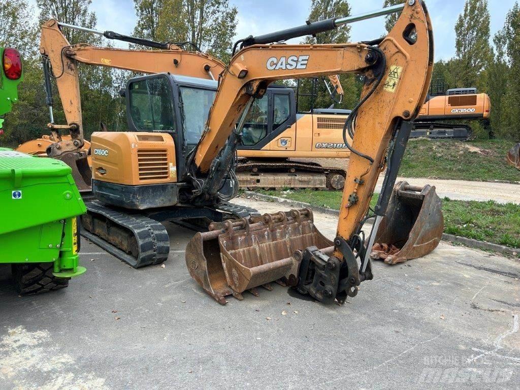 CASE CX60 CC Minigrävare < 7t