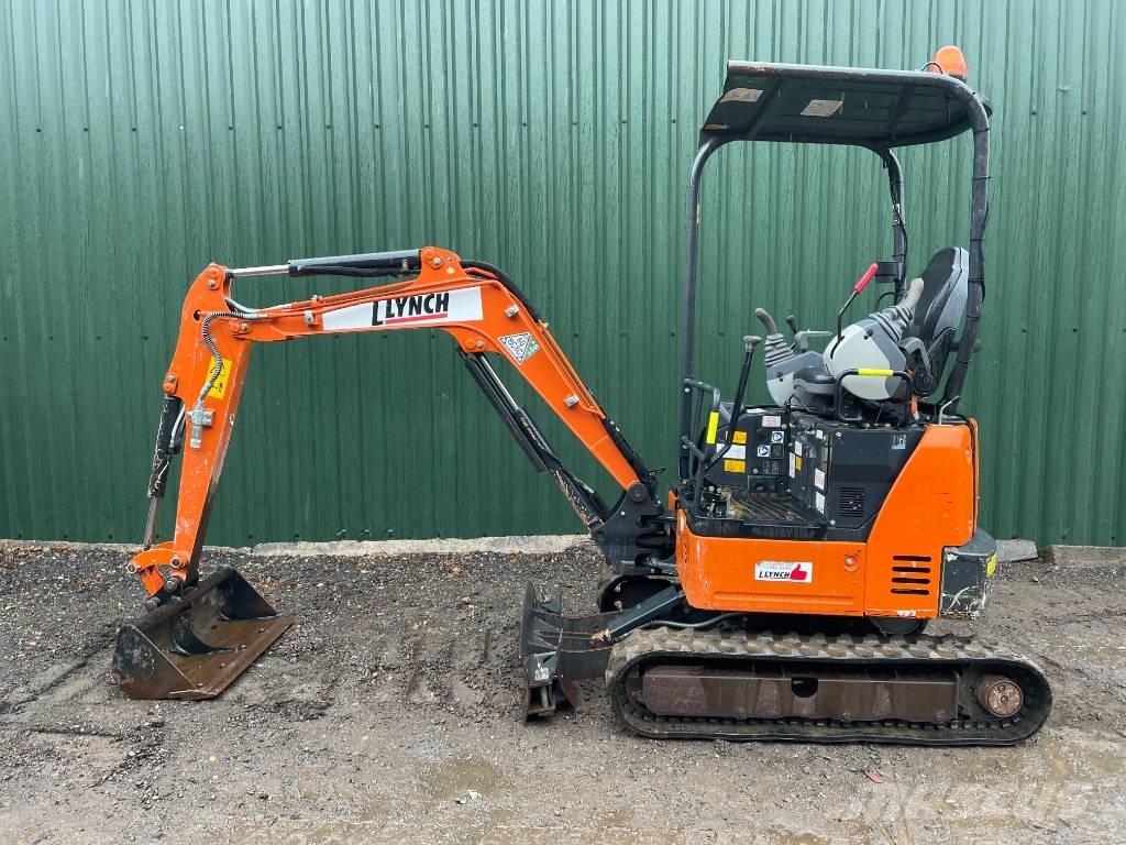 Hitachi ZX 19 U-6 Minigrävare < 7t