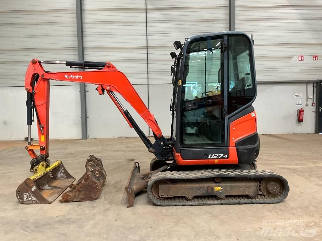 Kubota U 27-4 Minigrävare < 7t