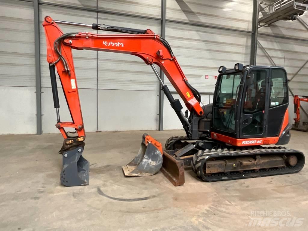 Kubota KX 080-4 A Midigrävmaskiner 7t - 12t