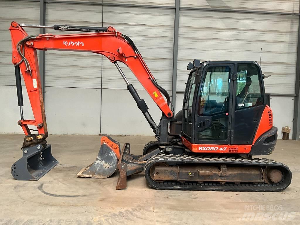 Kubota KX 080-4 A Midigrävmaskiner 7t - 12t