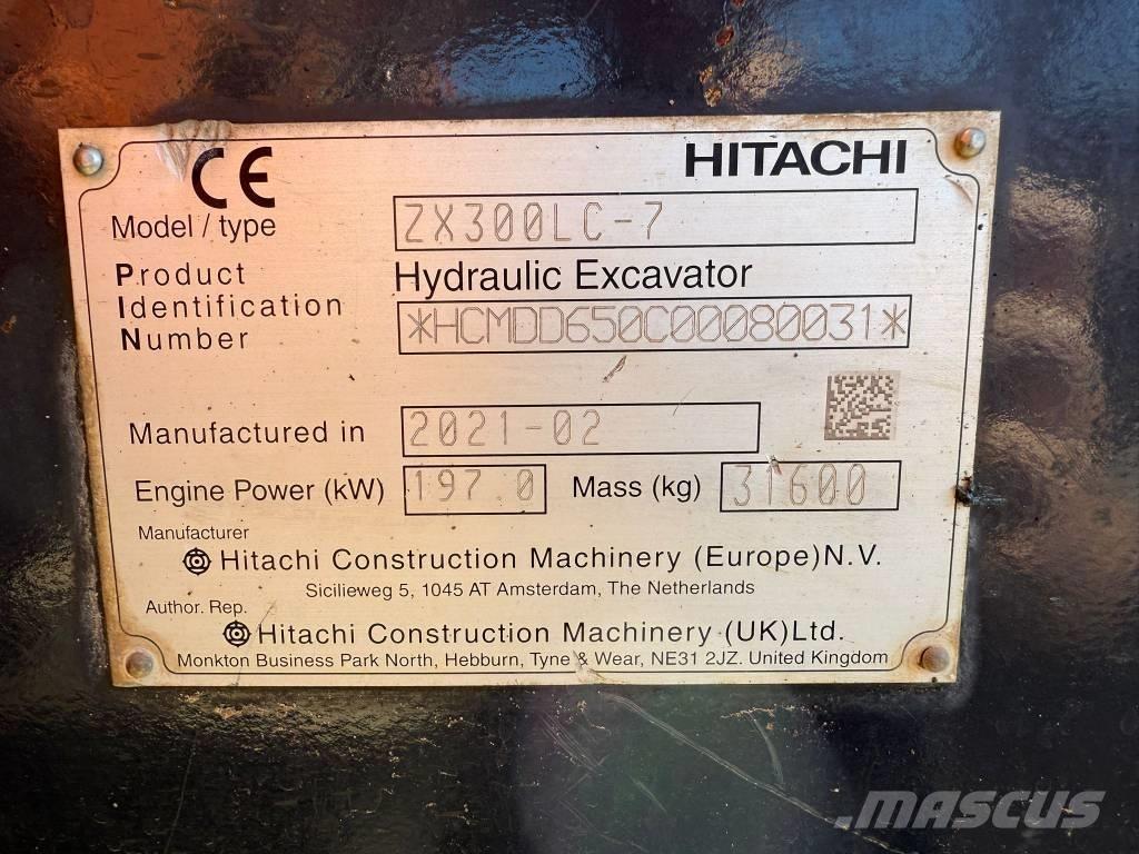 Hitachi ZX 300 LC-7 Bandgrävare