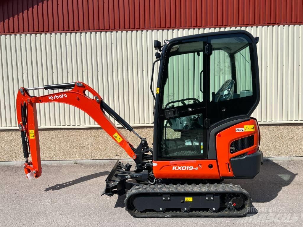 Kubota KX 019-4 Minigrävare < 7t