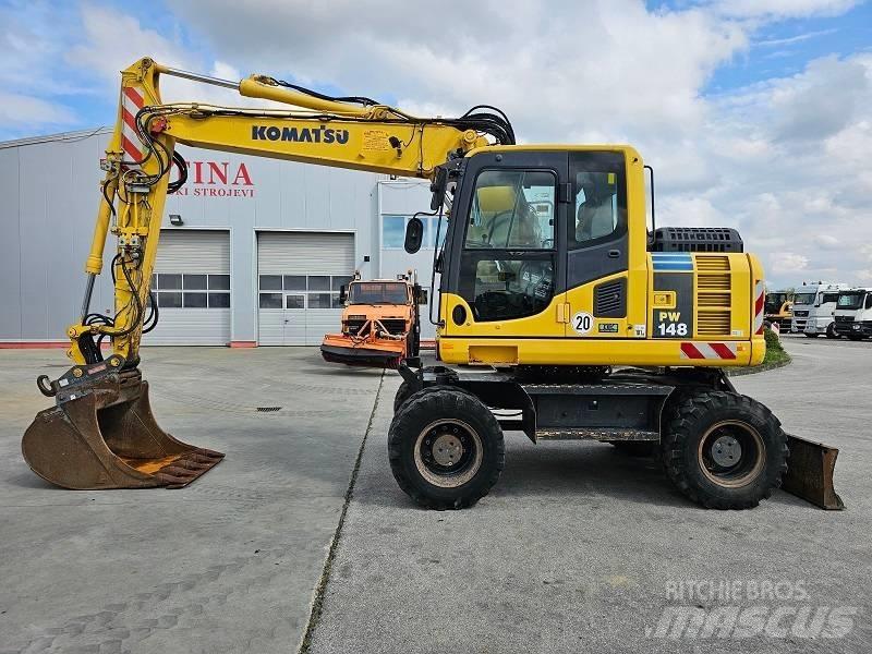 Komatsu PW 148-8 Hjulgrävare