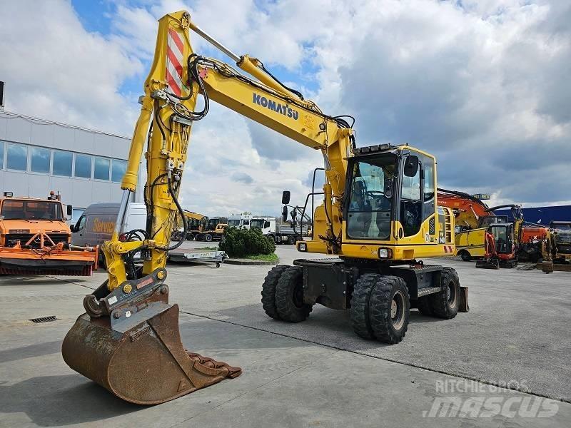 Komatsu PW 148-8 Hjulgrävare