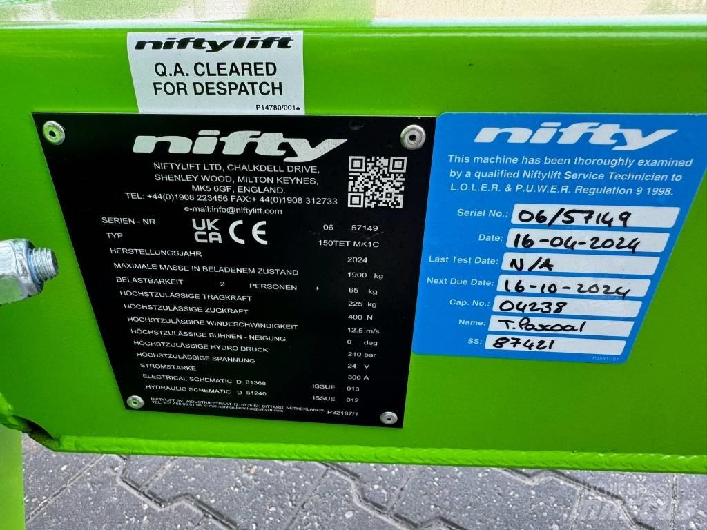 Niftylift 150 TET Skylift