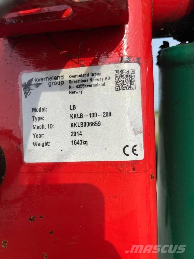 Kverneland LB100-200 Växelplogar