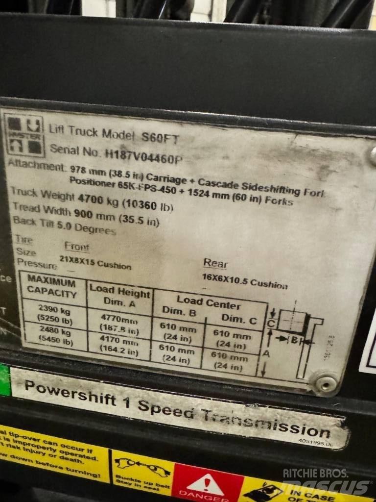 Hyster S 60 FT Övriga motviktstruckar