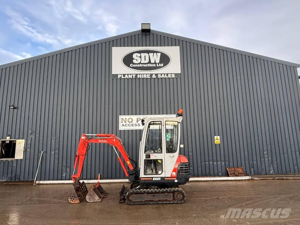 Kubota KX 41-2 V Minigrävare < 7t