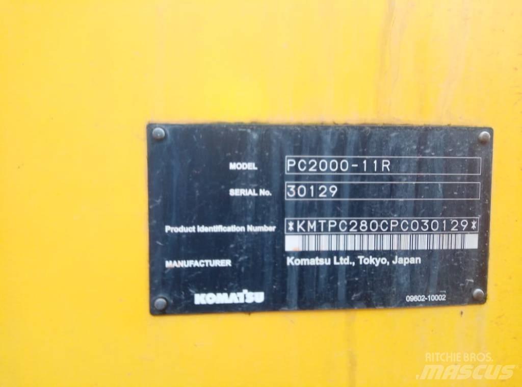 Komatsu PC 2000 Bandgrävare