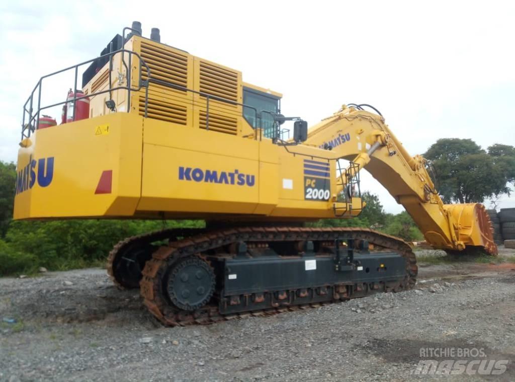 Komatsu PC 2000 Bandgrävare