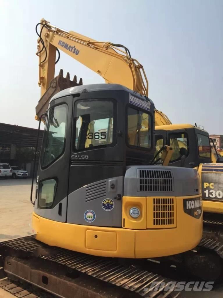 Komatsu pc78us Midigrävmaskiner 7t - 12t