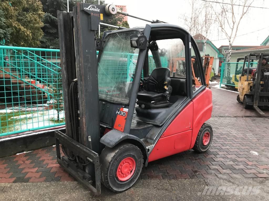 Linde H30T V-3155 Gasolmotviktstruckar