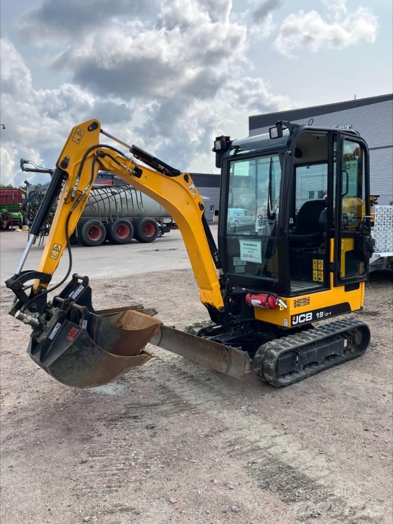 JCB 19 C-1 Minigrävare < 7t