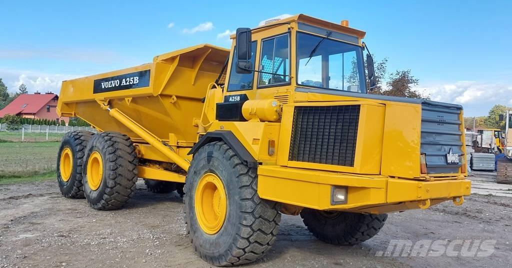 Volvo A 25 B , A 25 C Midjestyrd dumper