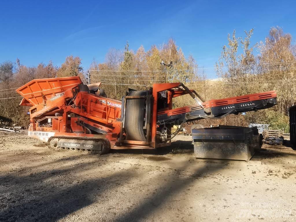 Warrior 1400 Mobila sorteringsverk