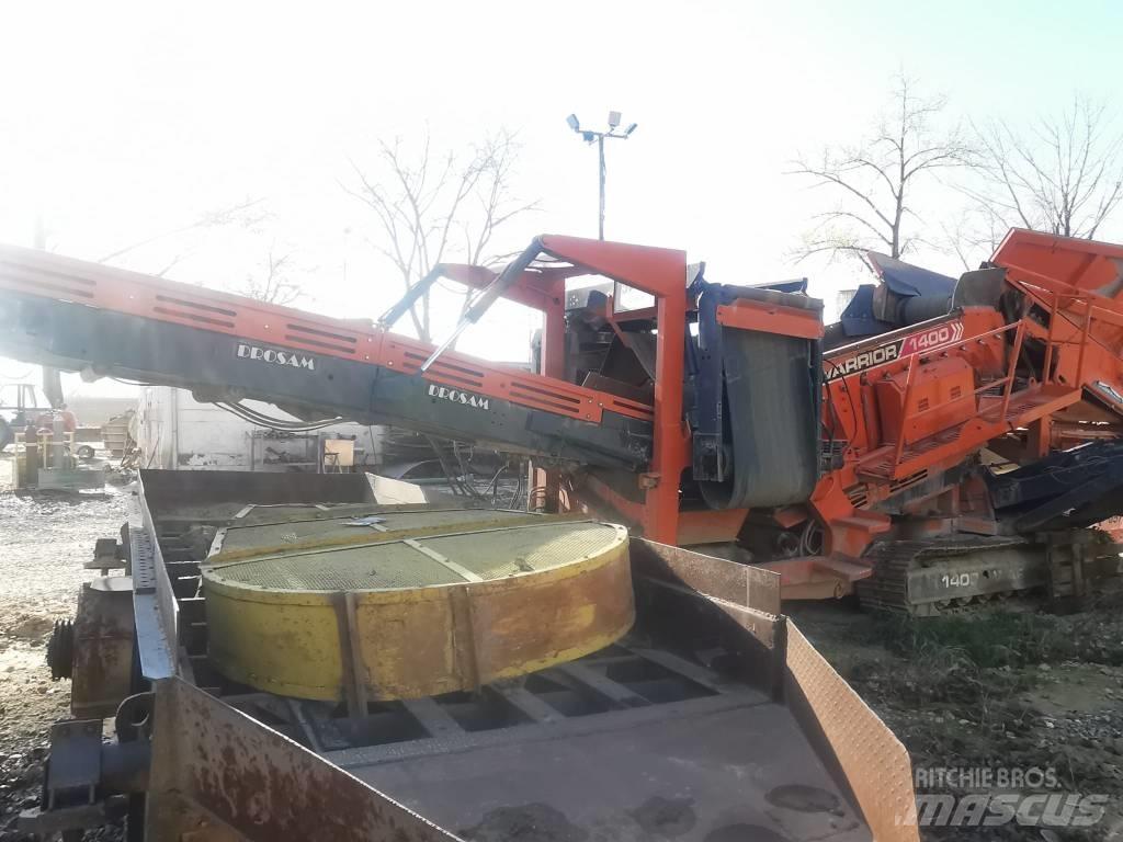 Warrior 1400 Mobila sorteringsverk