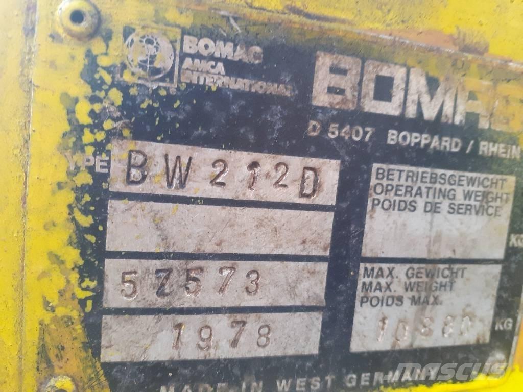Bomag BW 212 D Jordkompaktorer