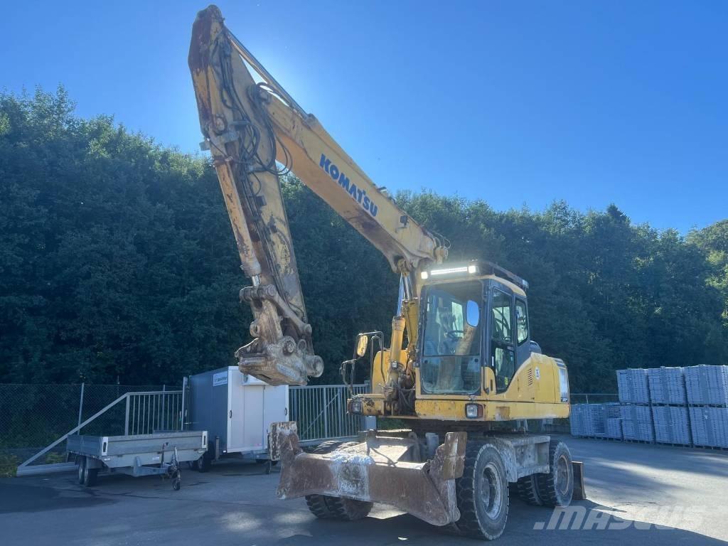 Komatsu PW 200-7 Hjulgrävare