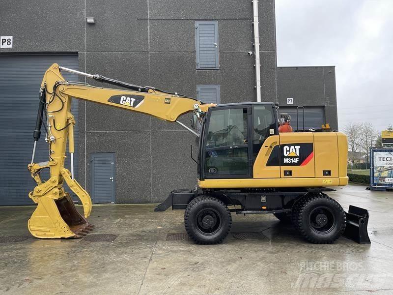 CAT M 314 F Hjulgrävare
