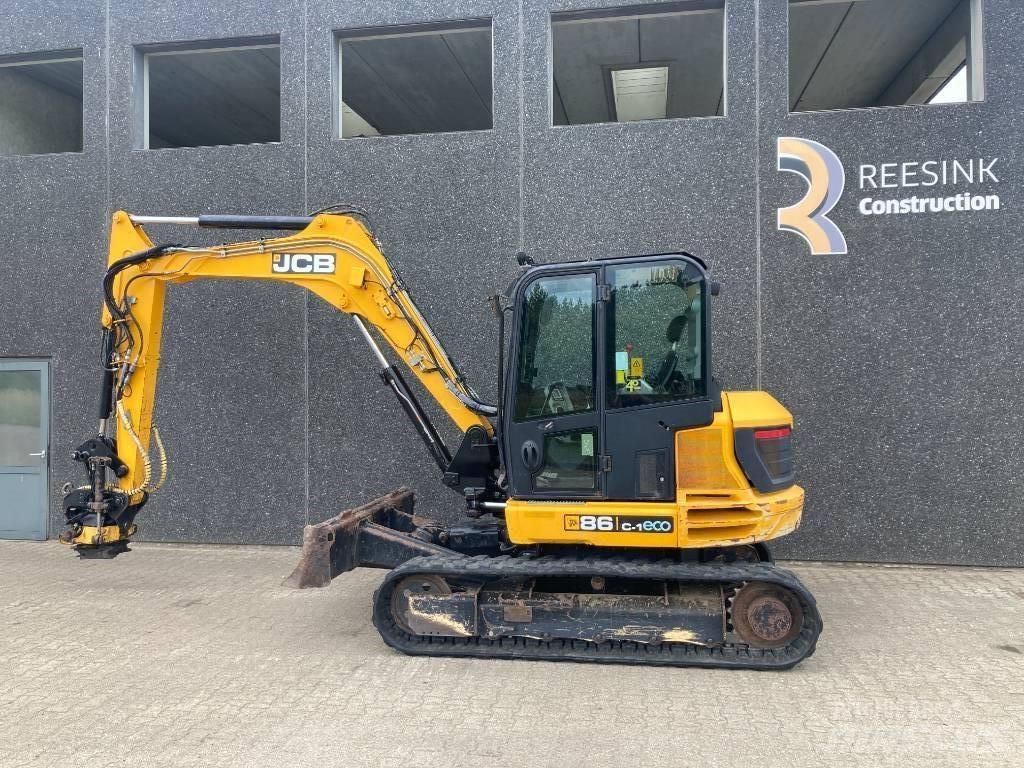 JCB 86 C-1 eco Midigrävmaskiner 7t - 12t
